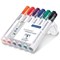 Staedtler 351 White Board Marker, Assorted, Pack of 6 Staedtler 351 White Board Marker, Assorted, Pack of 6