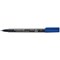 Staedtler 318 Lumocolor Permanent Pen, Fine, Blue, Pack of 10