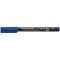 Staedtler 318 Lumocolor Permanent Pen, Fine, Blue, Pack of 10