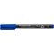 Staedtler 318 Lumocolor Permanent Pen, Fine, Blue, Pack of 10