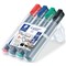 Staedtler Flipchart Marker Assorted (4 Pack) 356 WP4