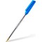Staedtler Stick 430 Ballpoint Pen, Medium, Blue, Pack of 10