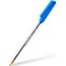 Staedtler Stick 430 Ballpoint Pen, Medium, Blue, Pack of 10