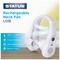 Status Rechargeable Neck Fan USB White