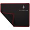 SureFire Silent Flight 320 Gaming Mouse Pad, Black and Red