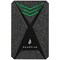 SureFire Gaming Bunker Hard Drive, USB 3.2, 2TB, Black