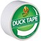 Ducktape Coloured Tape 48mmx18.2m White (Pack of 6)