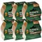 Ducktape Packaging Tape, 50mmx25m, Brown, Pack of 6