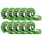 FrogTape Multi-Surface Masking Tape, 36mmx41.1m, Green, Pack of 10