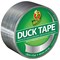 Ducktape Coloured Tape, 48mm x 9.1m, Chrome Silver, Pack of 6