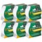 Ducktape Double-Sided Interior Tape, 38mmx5m, Clear, Pack of 6