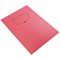 Silvine Recycled Exercise Book, Lined with Margin, 64 Pages, A4, Red, Pack of 10