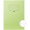 Silvine Recycled Exercise Book, Lined with Margin, 64 Pages, A4, Green, Pack of 10