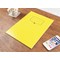 Silvine Recycled Exercise Book, Lined with Margin, 64 Pages, A4, Yellow, Pack of 10