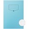 Silvine Recycled Exercise Book, 7mm Square, 64 Pages, A4, Blue, Pack of 10