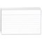 Silvine Revision Presentation and Note Cards, 152 x 101mm, White, 20xPacks of 50, 1000 Cards