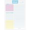 Silvine Luxpad Things To Do Desk Pad, A5, 60 Pages