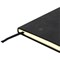 Silvine Casebound Executive Notebook, A4, Ruled, 160 Pages, Black