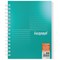 Silvine Luxpad Professional Wirebound Notebook, A5+, Ruled with Margin, 200 Pages, Pack of 3