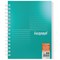 Silvine Luxpad Professional Wirebound Notebook, A5+, Ruled with Margin, 200 Pages, Pack of 3