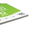 Silvine Recycled Refill Pad, A4, Ruled with Margin, 160 Pages, Green, Pack of 6