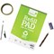 Silvine Recycled Refill Pad, A4, Ruled with Margin, 160 Pages, Green, Pack of 6