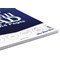 Silvine Headbound Refill Pad, A4, 5mm Squares, 160 Pages, Blue, Pack of 6
