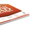Silvine Sidebound Refill Pad, A4, Ruled, 160 Pages, Orange, Pack of 6