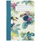 Silvine Casebound Notebook, A5, Ruled with Margin, 80 Pages, Assorted, Pack of 12
