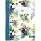Silvine Casebound Notebook, A5, Ruled with Margin, 80 Pages, Assorted, Pack of 12