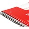 Silvine Wirebound Notebook, A4, Ruled & Perforated, 160 Pages, Red, Pack of 6 Silvine Wirebound Notebook, A4, Ruled & Perforated, 160 Pages, Red, Pack of 6