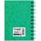 Silvine Hardcover Twinwire Notebook, A6, Ruled & Perforated, 192 Pages, Pack of 12