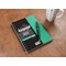 Silvine Luxpad Wirebound Notebook, A5, Ruled & Perforated, 200 Pages, Green, Pack of 6