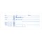 Silvine Receipt Book with Counterfoil, 100 Sets, 80x202mm, Pack of 36
