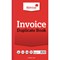 Silvine Invoice Duplicate Book, 100 Sets, 210x127mm, Pack of 6