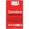 Silvine Invoice Duplicate Book, 100 Sets, 210x127mm, Pack of 6
