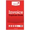 Silvine Invoice Triplicate Book, 100 Sets, 210x127mm, Pack of 6