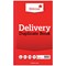 Silvine Duplicate Delivery Book, 100 Sets, 210x127mm, Pack of 6