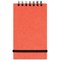 Silvine Wirebound Pocket Notepad, 127x76mm, Ruled, 192 Pages, Red, Pack of 12