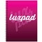 Silvine Luxpad Wirebound Notebook, A5, Ruled & Perforated, Assorted Colours, Pack of 6