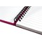 Silvine Luxpad Wirebound Notebook, A5, Ruled & Perforated, Assorted Colours, Pack of 6