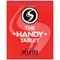 Silvine Casebound Handy Tablet Pad, 110x80mm, Ruled, 96 Pages, Red, Pack of 36