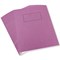 Silvine Exercise Book, Ruled, 229x178mm, Purple, Pack of 10