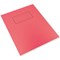 Silvine Exercise Book, Ruled, 229x178mm, Red, Pack of 10