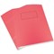 Silvine Exercise Book, Ruled, 229x178mm, Red, Pack of 10
