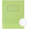 Silvine Exercise Book, Ruled, 229x178mm, Green, Pack of 10