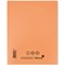 Silvine Exercise Book, 5mm Squares, 229x178mm, Orange, Pack of 10
