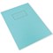 Silvine Ruled Exercise Book, A4, With Margin, 80 Pages, Blue, Pack of 10