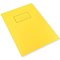 Silvine Ruled Exercise Book, A4, With Margin, 80 Pages, Yellow, Pack of 10