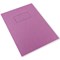 Silvine Ruled Exercise Book, A4, With Margin, 80 Pages, Purple, Pack of 10